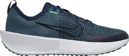 Nike: Синие кроссовки 