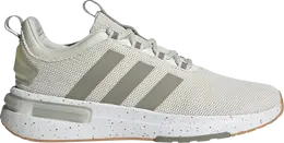Adidas: Серебристые кроссовки 