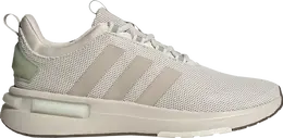 Adidas: Серебристые кроссовки 