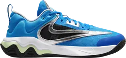 Nike: Синие кроссовки 
