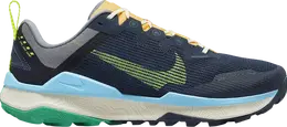 Nike: Синие кроссовки 