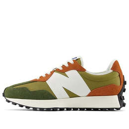 New Balance: Серые кроссовки  327