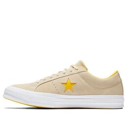 Converse: Бежевые кроссовки  One Star