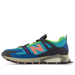 New Balance: Синие кроссовки  X-Racer
