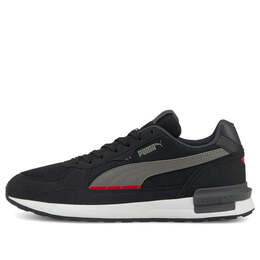 PUMA: Чёрные кроссовки 