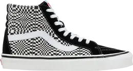 Vans: Чёрные кеды  SK8-Hi 38 DX