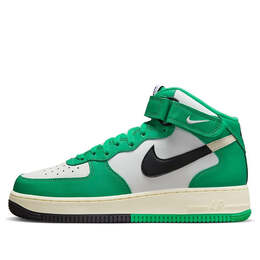 Nike: Зелёные кроссовки  Air Force 1