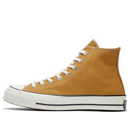 Converse: Жёлтые кроссовки  Chuck 70 Hi