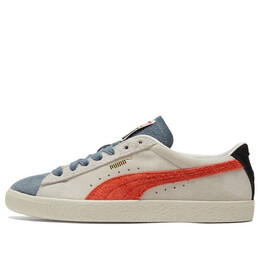 PUMA: Голубые кроссовки  Suede