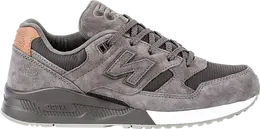 New Balance: Серые кроссовки  530