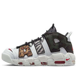 Nike: Чёрные кроссовки  Air More Uptempo