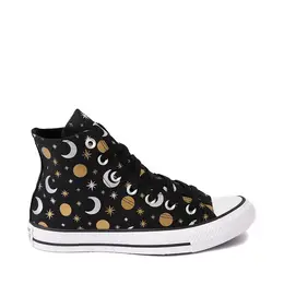 Converse: Чёрные кроссовки  Chuck Taylor All Star Hi