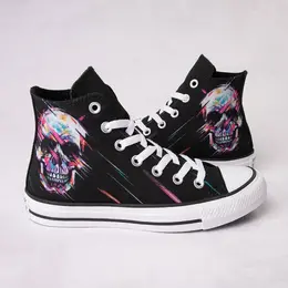 Converse: Чёрные кроссовки  Chuck Taylor All Star Hi