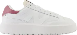 New Balance: Белые кроссовки 