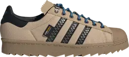 Adidas: Бежевые кроссовки  Superstar