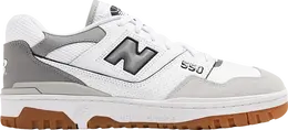 New Balance: Белые кроссовки  550