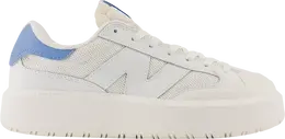 New Balance: Белые кроссовки 