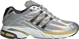 Adidas: Серебристые кроссовки 