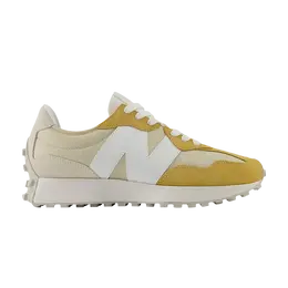 New Balance: Жёлтые кроссовки  327
