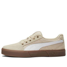 PUMA: Белые кроссовки  Suede