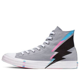 Converse: Серые кроссовки  Chuck Taylor All Star Hi