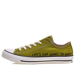 Converse: Зелёные кроссовки  Chuck Taylor All Star