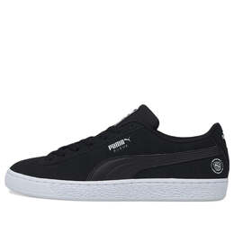 PUMA: Чёрные кроссовки  Suede
