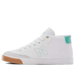 New Balance: Белые кроссовки 