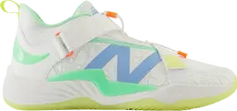 New Balance: Белые кроссовки 