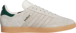 Adidas: Зелёные кроссовки  Gazelle