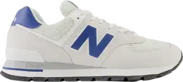 New Balance: Белые кроссовки  574
