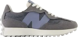 New Balance: Серые кроссовки  327