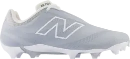 New Balance: Серые кроссовки 