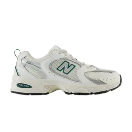 New Balance: Зелёные кроссовки  530