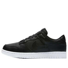 Nike: Чёрные кроссовки  Dunk Low