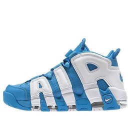 Nike: Голубые кроссовки  Air More Uptempo