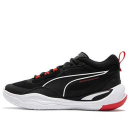 PUMA: Чёрные кроссовки 
