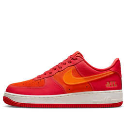 Nike: Красные кроссовки  Air Force 1 Low