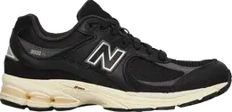 New Balance: Чёрные кроссовки  2002R