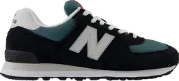 New Balance: Чёрные кроссовки  574