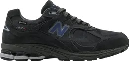 New Balance: Чёрные кроссовки  2002R