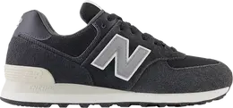 New Balance: Чёрные кроссовки  574