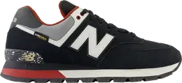 New Balance: Чёрные кроссовки  574