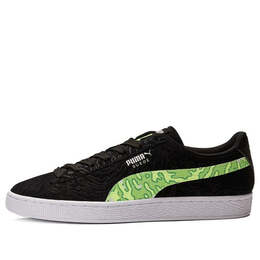 PUMA: Чёрные кроссовки  Suede