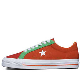 Converse: Оранжевые кроссовки  One Star Pro