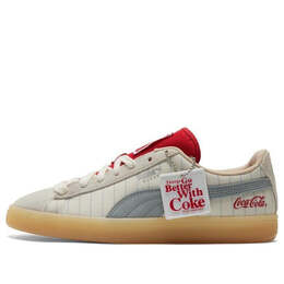 PUMA: Белые кроссовки  Suede