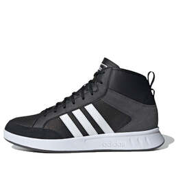 Adidas: Чёрные кроссовки 