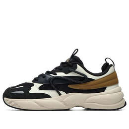 Fila: Чёрные кроссовки 