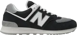 New Balance: Чёрные кроссовки  574