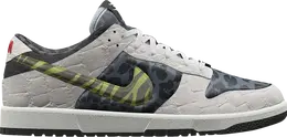 Nike: Серые кроссовки  Dunk Low